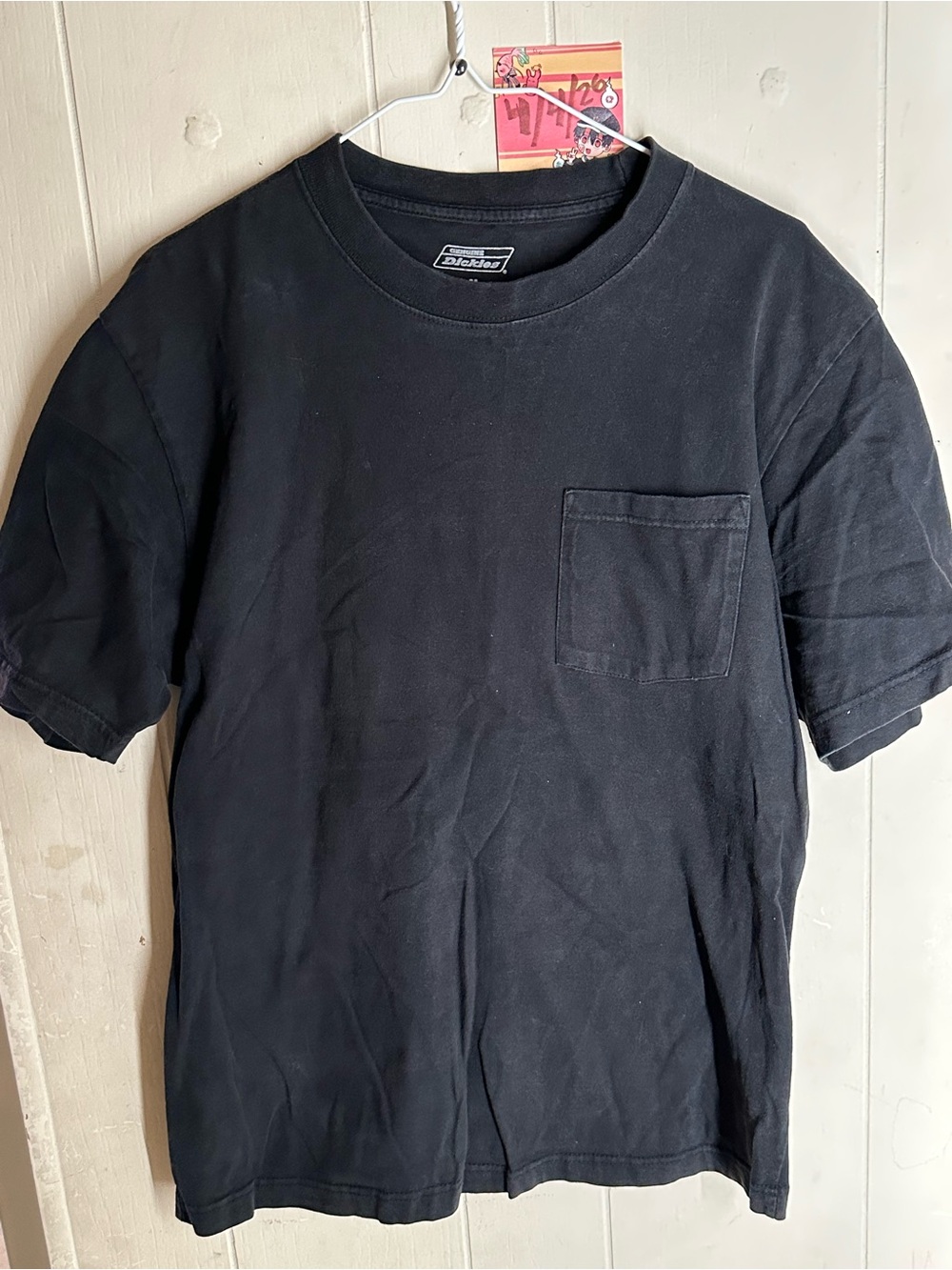 Dickies Black Short Sleeve Pocket Tee - Classic Workwear